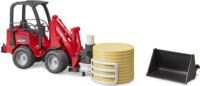 Bruder Schaffer 2530 Bálázó traktor - Piros