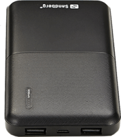 Sandberg Saver Powerbank 10000mAh 12W (2,4A / 5V) - Fekete
