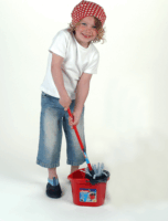 Theo Klein Vileda Játék Takarító Seprűs Kocsi