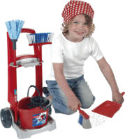 Theo Klein Vileda Játék Takarító Seprűs Kocsi