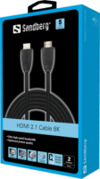 Sandberg HDMI - HDMI v2.1 Kábel 8K 2m Fekete