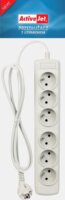 Activejet 6GNU - 3M - S 6-os túlfeszültség védő - elosztó 3m