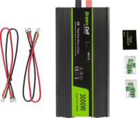 Green Cell INV15 Autós inverter tiszta szinuszhullám 12V / 3000W