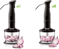 Braun MQ 7025 3 in 1 Botmixer 1000W - Fekete/Ezüst