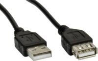 Akyga USB 2.0 Hosszabbító kábel 1.8m - Fekete