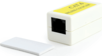 Gembird Cat.6 in-line RJ45/RJ45 csatlakozó Fehér