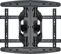 Multibrackets VESA Flexarm XL Full Motion Dual Slim 40"-85" LCD TV/Monitor fali tartó Fekete