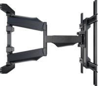 Multibrackets VESA Flexarm XL Full Motion Dual Slim 40"-85" LCD TV/Monitor fali tartó Fekete