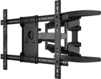 Multibrackets VESA Flexarm XL Full Motion Dual Slim 40"-85" LCD TV/Monitor fali tartó Fekete