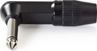 Nedis COTP23902BK Monó audiocsatlakozó: Hajlított 6.35 mm jack apa
