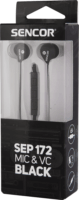 Sencor SEP 172 VCM Fülhallgató - Fekete