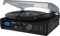 Sencor STT 212U Vinyl, Bakelit Lemezjátszó USB/SD/FM/BT - Fekete