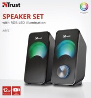 Trust Arys RGB Compact 2.0 hangfal - Fekete