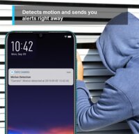 TP-Link Tapo C200 Pan/Tilt Home Security Wi-Fi Okos kamera