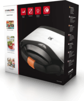 Kalorik SM 1090 Szendvicssütő - Fekete/Inox