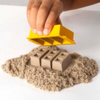 Spin Master Kinetic Sand Kinetikus homok Áss és Építkezz szett