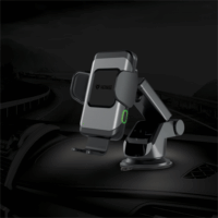 Yenkee Wireless autós Qi töltő / tartó 10W Fekete