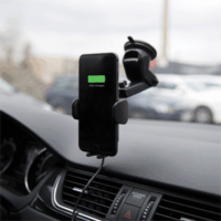 Yenkee Wireless autós Qi töltő / tartó 10W Fekete