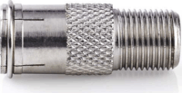 Nedis F Gyorscsatlakozó - F-csatlakozó Műhold és Antenna Adapter - 10 db