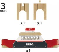 BRIO World: Fénnyel és hanggal működő komp