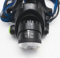 Home HLM 4 LED Zoom Fejlámpa - Fekete/Kék