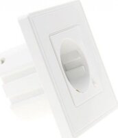 Woox 220V / 10A WiFi Smart süllyesztett fali Okos konnektor aljzat - Fehér