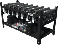 Akyga AKM081 VGA kripto bányász vázszerkezet - Mining Rig