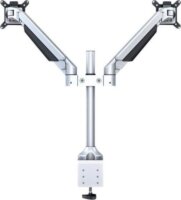 HAGOR M VESA 15"-32" LCD Duál TV/Monitor asztali tartó kar - Szürke (2 kijelző)