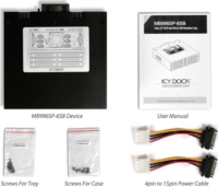 Icy Dock ToughArmor MB996SP-6SB 6x2.5" - 5.25" HDD beépítő keret