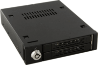 Icy Dock ToughArmor MB992SK-B 2x2.5" - 3.5" HDD beépítő keret