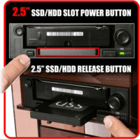 Icy Dock DuoSwap MB971SP-B HDD belső dokkoló állomás (SATA)