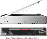 Icy Dock EZConvert Pro MB982IP-1S-1 2.5" 3.5" SAS Külső HDD ház - Fekete