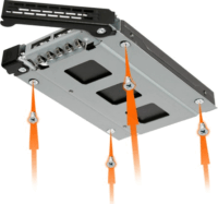 Icy Dock ToughArmor MB992SKR-B 2x2.5" - 3.5" HDD beépítő keret