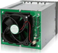 Icy Dock FatCage MB155SP-B 5x3.5" - 2x5.25" HDD beépítő keret