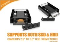 Icy Dock EZConvert MB882SP-1S-3B 2.5" - 3.5" HDD adapter