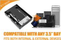 Icy Dock EZConvert MB882SP-1S-3B 2.5" - 3.5" HDD adapter