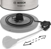 Bosch DesignLine 1.7 Vízforraló - Nemesacél