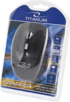 Esperanza TITANUM Snapper 6D TM105K Wireless Egér - Fekete