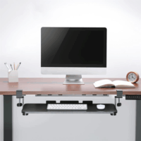 Maclean MC-839 Billentyűzet tartó Fekete