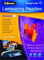 Fellowes lamináló fólia 80µ A4 25 db