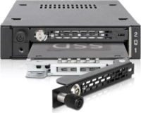 Icy Dock ToughArmor EX MB492SKL-B 2x2.5" - 3.5" HDD beépítő keret