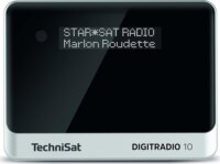TechniSat DigitRadio 10 C Rádió Fekete/Ezüst