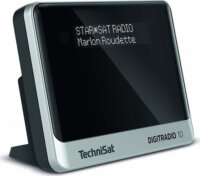 TechniSat DigitRadio 10 C Rádió Fekete/Ezüst