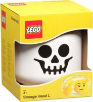 LEGO 40311728 Room Copenhagen Csontvázfej Tároló doboz 2,0L - Fehér