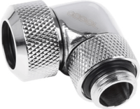 Alphacool Eiszapfen G1/4 - 13/10mm 90° Vízcső csatlakozó - Ezüst