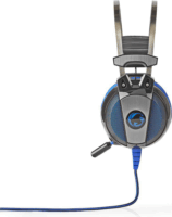 Nedis GHST500BK Surround Gaming Headset Fekete