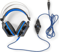 Nedis GHST500BK Surround Gaming Headset Fekete