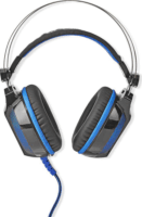 Nedis GHST500BK Surround Gaming Headset Fekete
