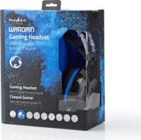 Nedis GHST500BK Surround Gaming Headset Fekete