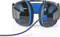 Nedis GHST500BK Surround Gaming Headset Fekete